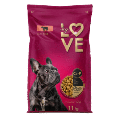 My love dry food adult dogs with beef