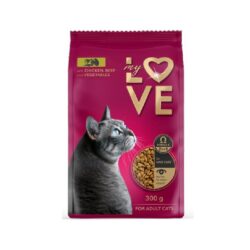 Dry Cat Food with beef My Love