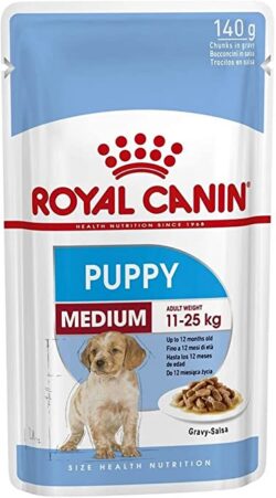 Royal Canin MEDIUM PUPPY 10X140G S18D