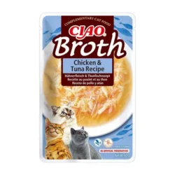 Cat CIAO Broth Chicken&Tuna  Recipe