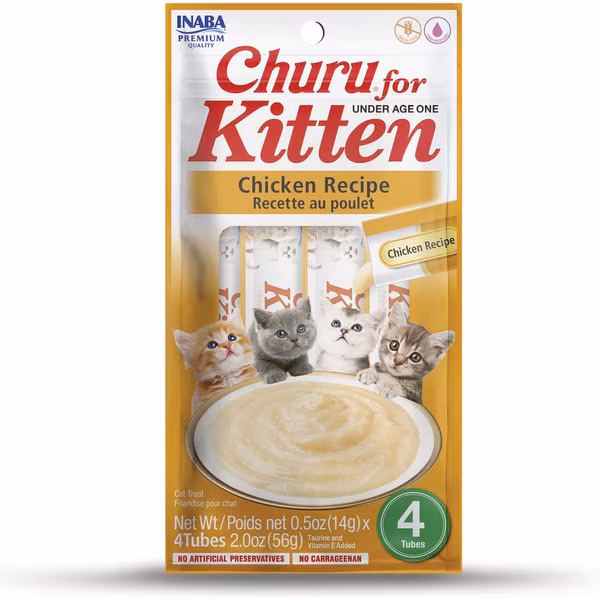Cat Churu For Kitten 4P: Chicken RecipeECIPE