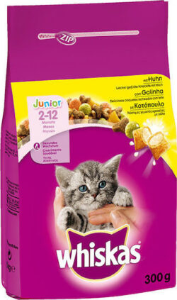 Whiskas  Junior Chicken 300 Gr