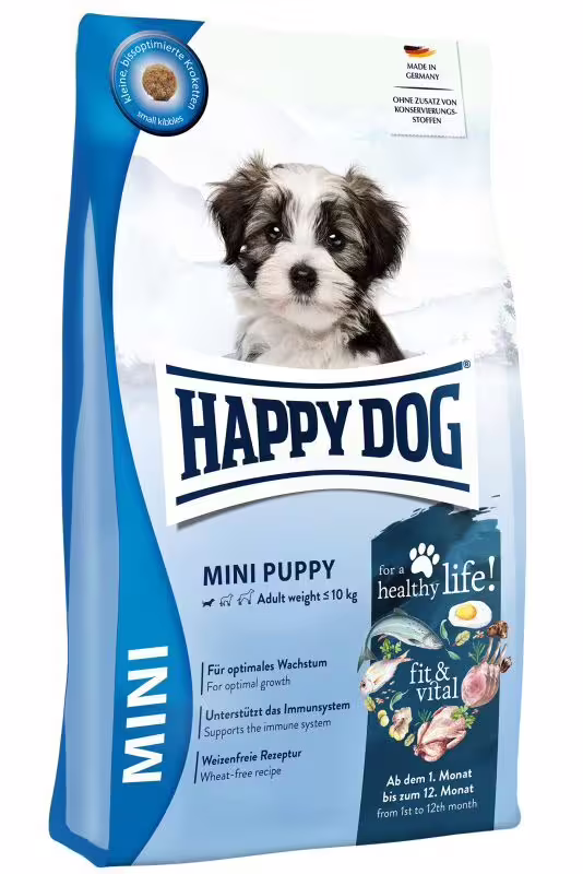 Happy Dog Sensitive per kelyshe mini 4 kg