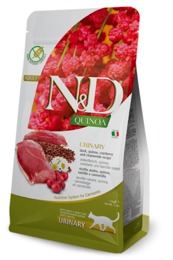 N&D Quinoa Urinary per mace adute Rose 1.5 kg